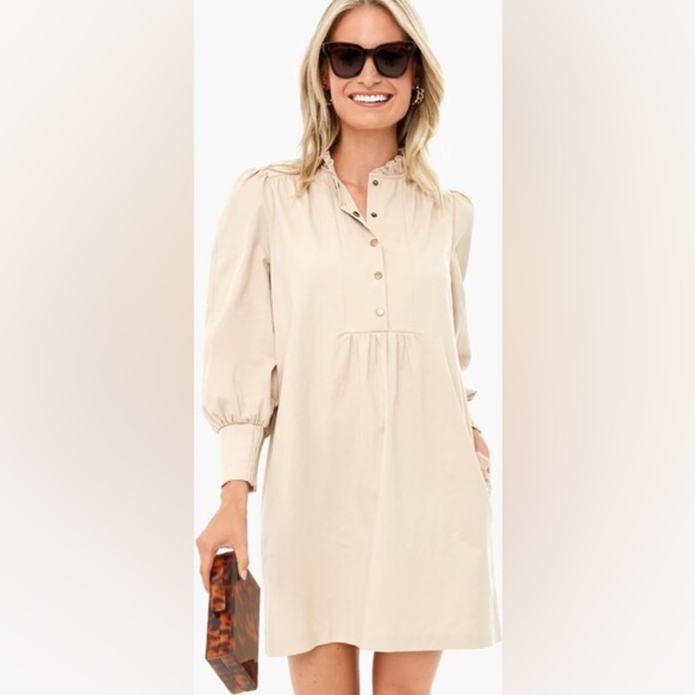 Tuckernuck Pomander Place Claiborne Tan Dress- Brand new, without tags.